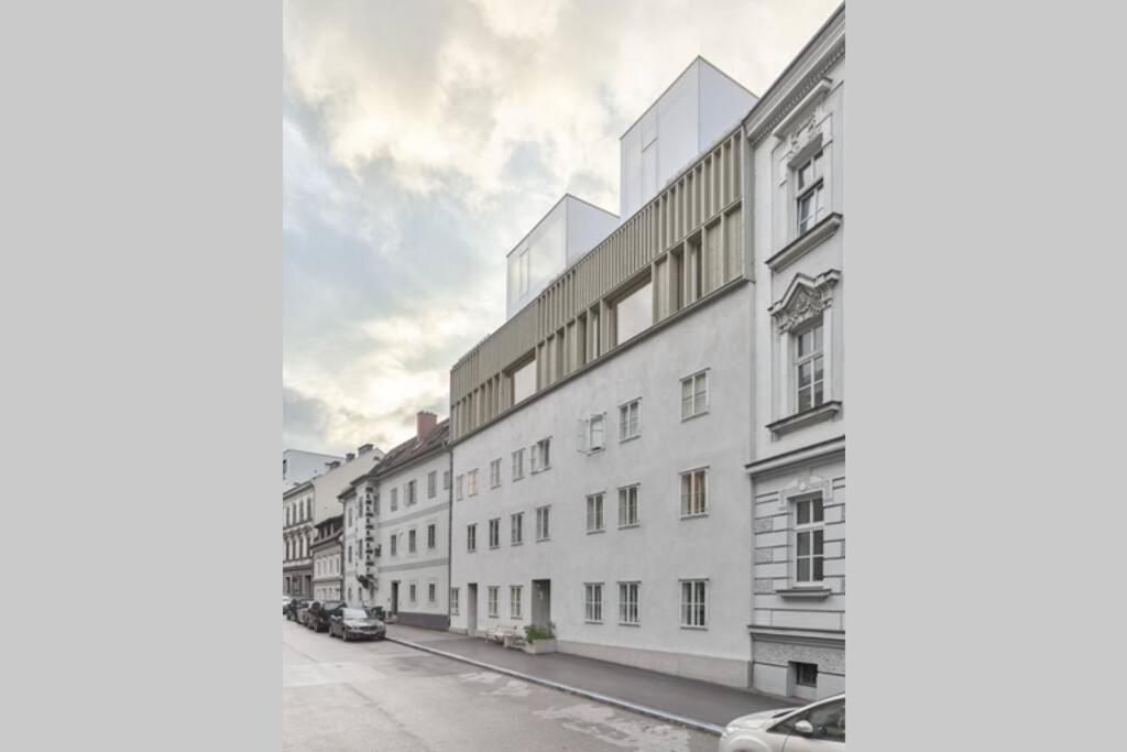 Stilvoll Und Luftig Im Herzen Von Linec Exteriér fotografie